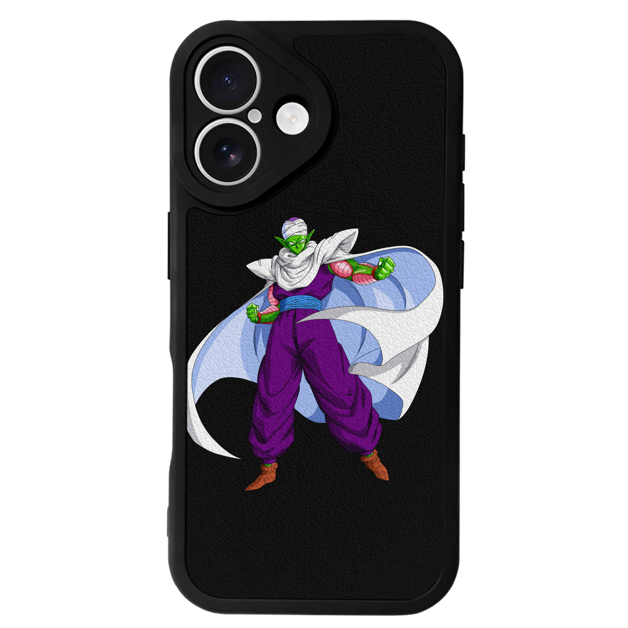 （画像用） ドラゴンボール ピッコロ DRAGON BALL Piccolo 【iPhone 16シリーズ対応】シリコンスマホケース（レザー調） 材質：シリコン